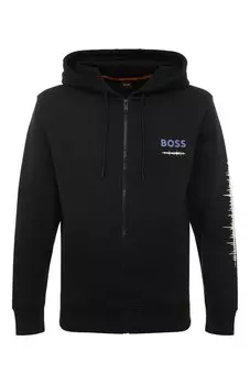 Хлопковая толстовка BOSS Orange