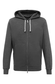 Хлопковая толстовка Brunello Cucinelli