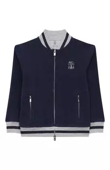 Хлопковая толстовка Brunello Cucinelli