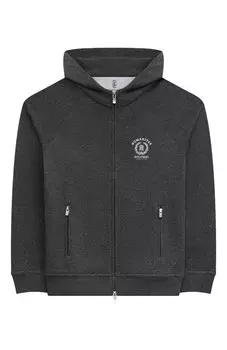 Хлопковая толстовка Brunello Cucinelli