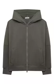 Хлопковая толстовка Brunello Cucinelli