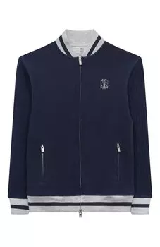 Хлопковая толстовка Brunello Cucinelli