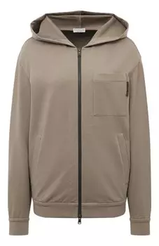 Хлопковая толстовка Brunello Cucinelli