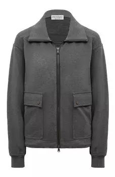 Хлопковая толстовка Brunello Cucinelli