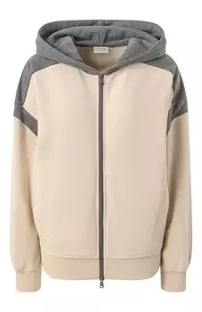 Хлопковая толстовка Brunello Cucinelli