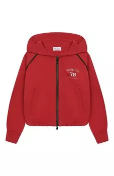 Хлопковая толстовка Brunello Cucinelli