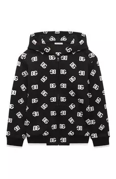 Хлопковая толстовка Dolce & Gabbana