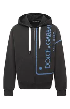 Хлопковая толстовка Dolce & Gabbana