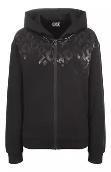 Хлопковая толстовка EA7