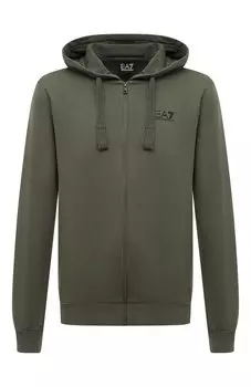 Хлопковая толстовка EA7