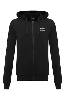 Хлопковая толстовка EA7