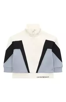 Хлопковая толстовка Emporio Armani