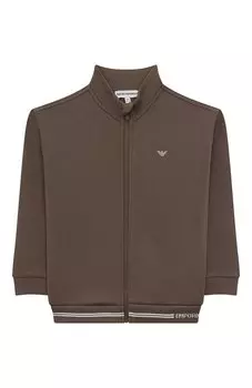 Хлопковая толстовка Emporio Armani