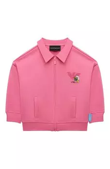 Хлопковая толстовка Emporio Armani