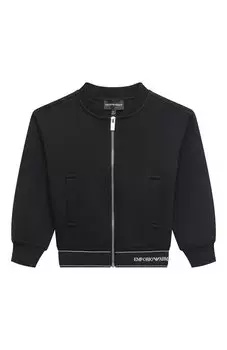 Хлопковая толстовка Emporio Armani