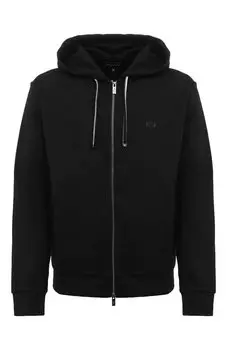 Хлопковая толстовка Emporio Armani