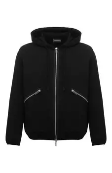 Хлопковая толстовка Emporio Armani