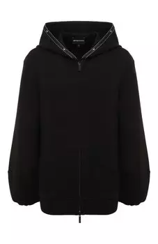 Хлопковая толстовка Emporio Armani