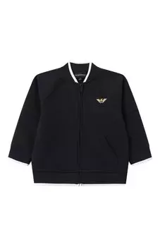 Хлопковая толстовка Emporio Armani