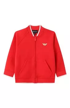 Хлопковая толстовка Emporio Armani