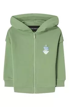 Хлопковая толстовка Emporio Armani