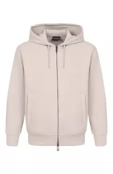 Хлопковая толстовка Emporio Armani