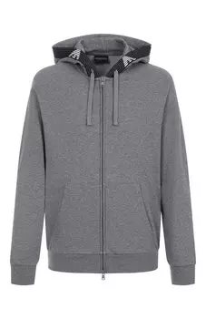 Хлопковая толстовка Emporio Armani