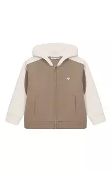 Хлопковая толстовка Emporio Armani