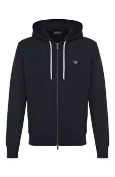 Хлопковая толстовка Emporio Armani