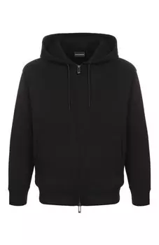 Хлопковая толстовка Emporio Armani