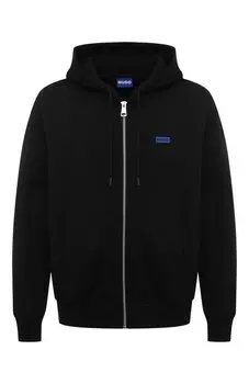 Хлопковая толстовка HUGO Blue