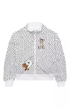 Хлопковая толстовка Monnalisa