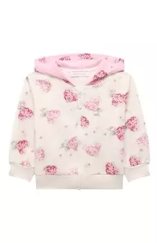 Хлопковая толстовка Monnalisa