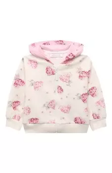 Хлопковая толстовка Monnalisa