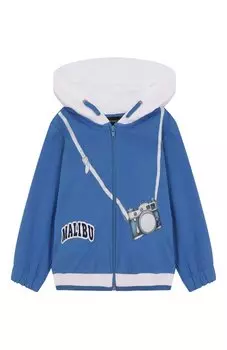 Хлопковая толстовка Monnalisa