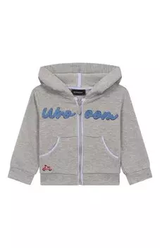 Хлопковая толстовка Monnalisa