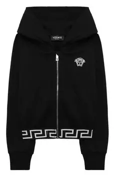 Хлопковая толстовка Versace