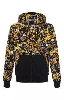 Хлопковая толстовка Versace Jeans Couture