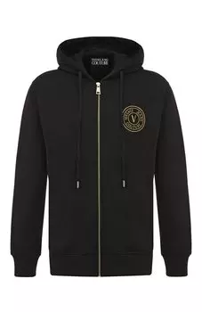 Хлопковая толстовка Versace Jeans Couture