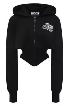 Хлопковая толстовка Versace Jeans Couture