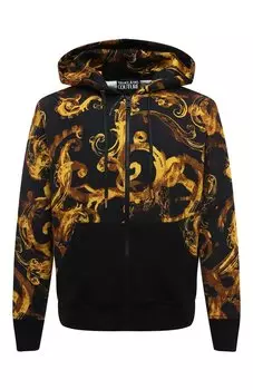 Хлопковая толстовка Versace Jeans Couture