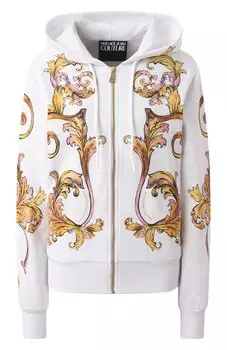 Хлопковая толстовка Versace Jeans Couture