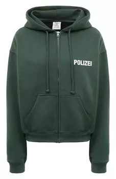 Хлопковая толстовка VETEMENTS