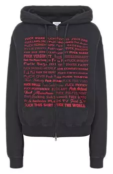 Хлопковая толстовка VETEMENTS
