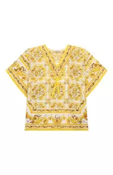 Хлопковая туника Dolce & Gabbana