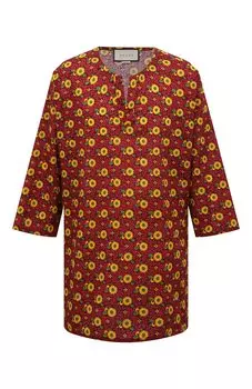 Хлопковая туника Gucci