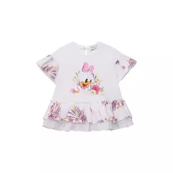 Хлопковая туника Monnalisa