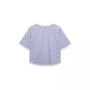 Хлопковая туника Monnalisa