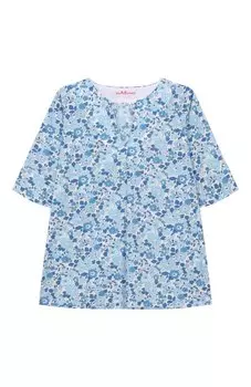 Хлопковая туника Pesciolino Rosso