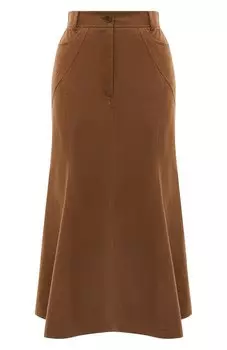 Хлопковая юбка Alberta Ferretti